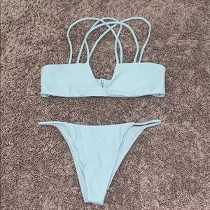 Blue Bikini Set